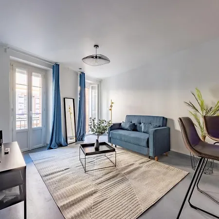 Appartement Solstice T2 Hypercentre Smarttv Wifi Pamiers